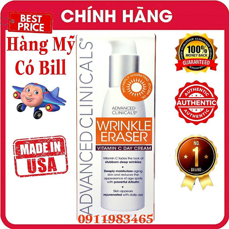 [HCM]Advanced Clinicals Vitamin C Kem Dưỡng Da Hàng Mỹ Cam Kết Đúng Mô Tả Chất Lượng