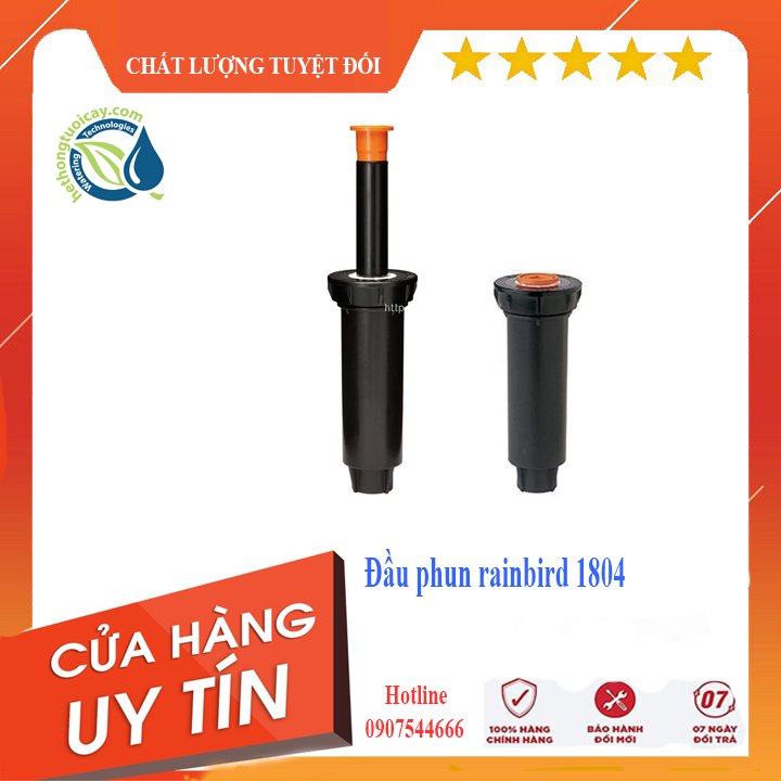 Vòi phun rainbrid 1804 + van 18