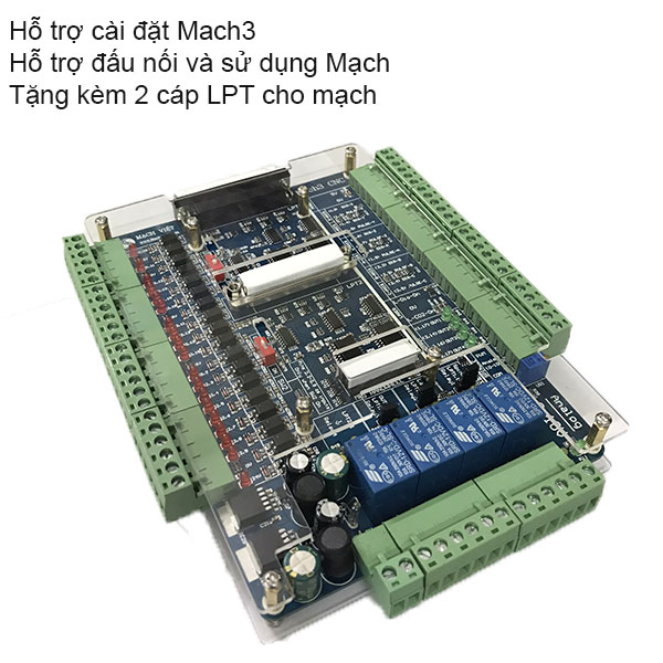 Mạch bob mach3 6 trục cnc v4.3.2