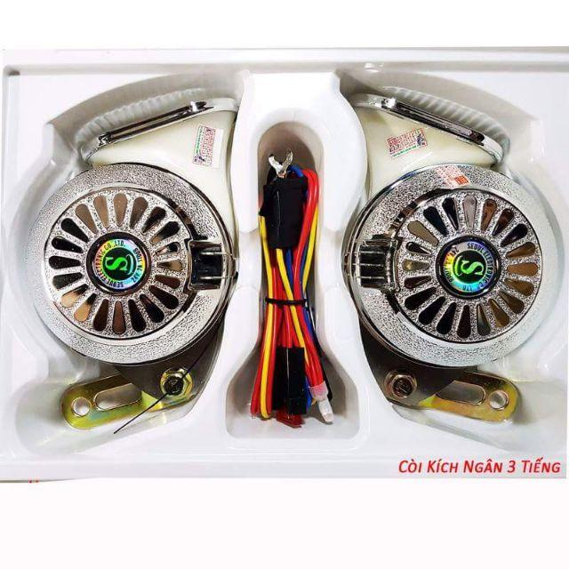 Còi ngân 3 tiếng Hàn quốc 24V