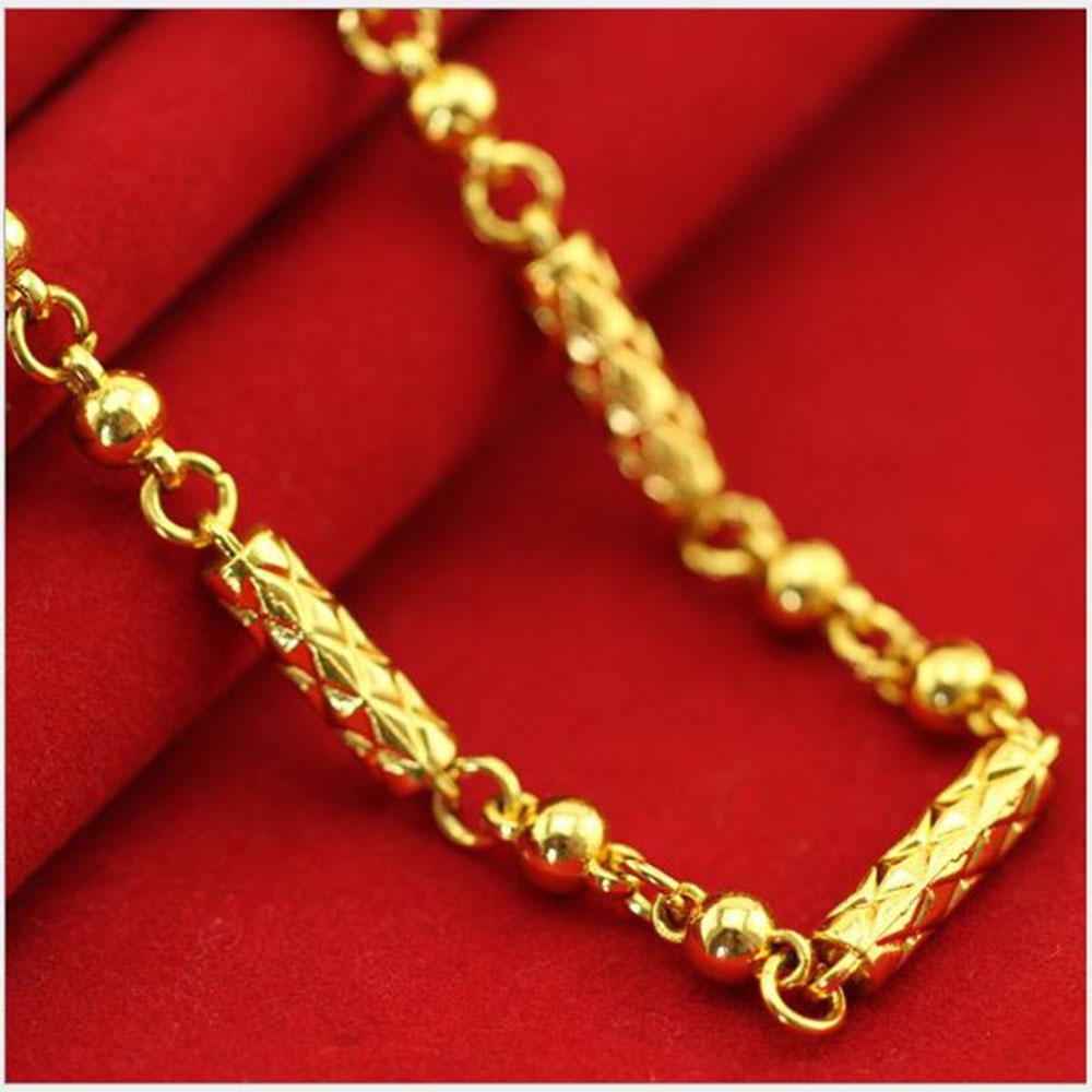 Dây Chuyền Nam Nữ Mạ Vàng 24k Khối Đặc Cao Cấp ( DC - 05) Phong Cách Hàn Quốc ..