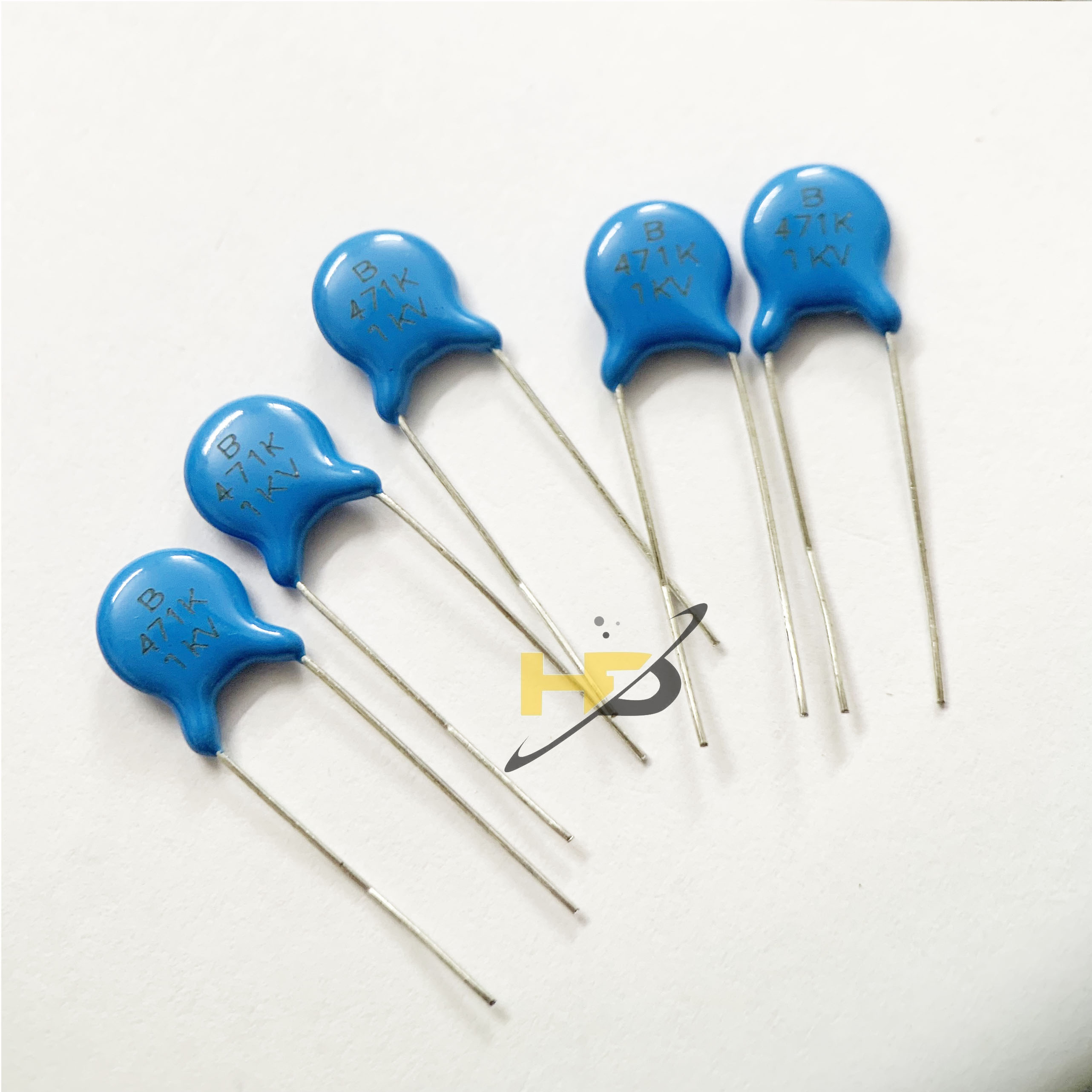[COMBO 20] Tụ Điện Tụ Gốm 471 0.47nF K Y5P 470pf Chip Màu Xanh Điện Áp Cao AC