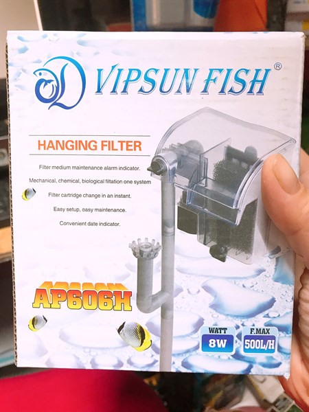 AP 606H Máy lọc thác Vipsun ap606h nhựa trong ap-606h