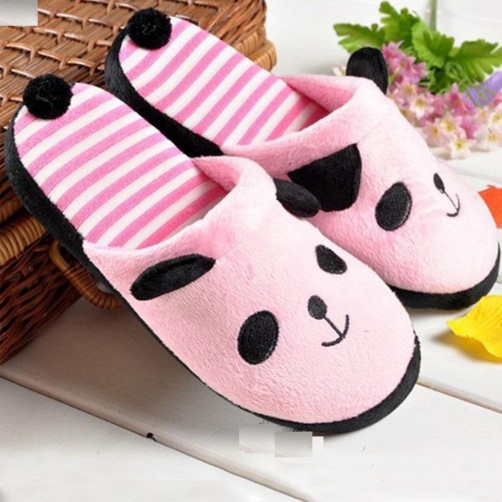 Dép bông đi trong nhà chống trượt gấu panda