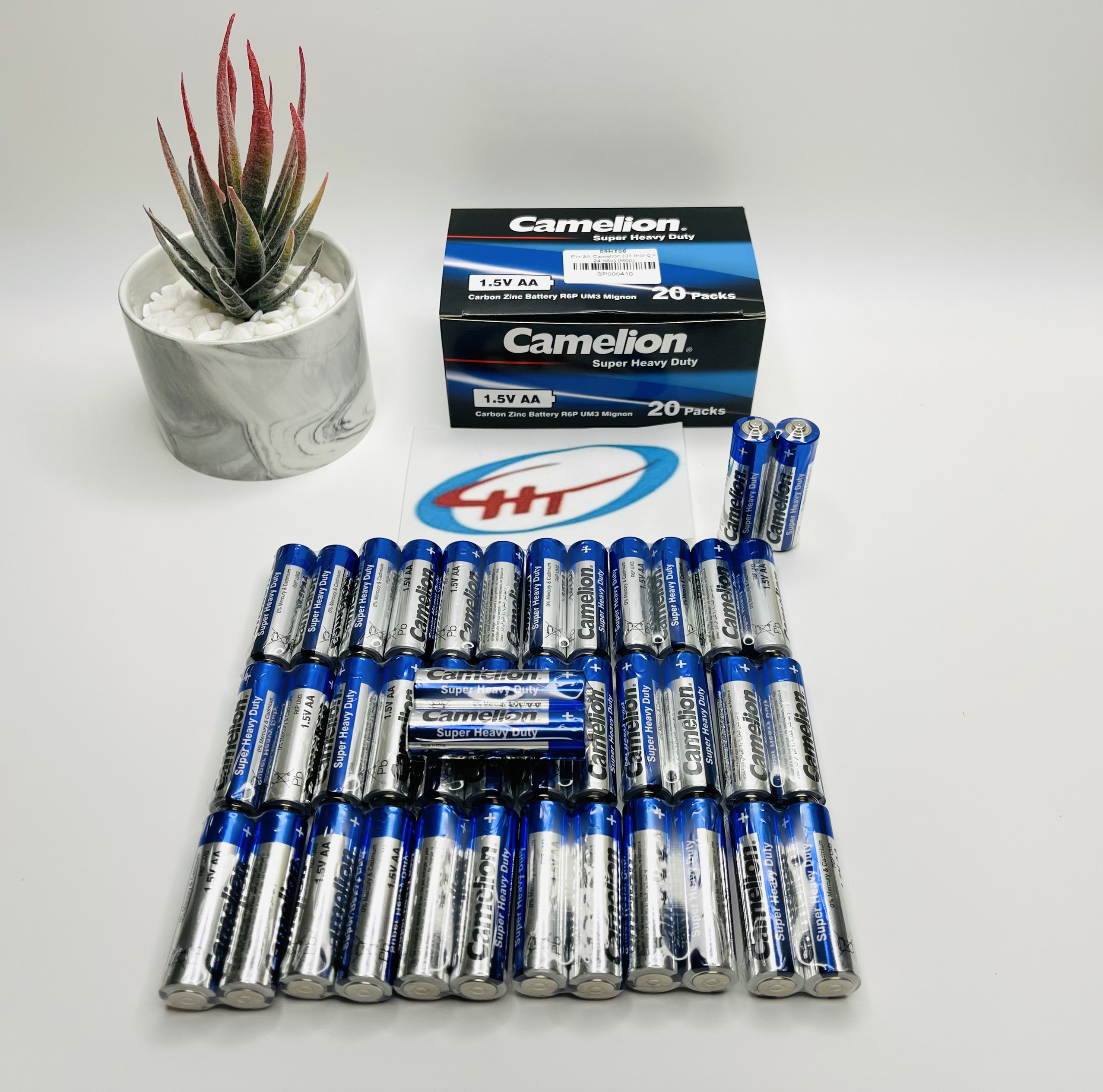 Hộp 40 viên pin tiểu aaa hộp 40 viên 2aa camelion