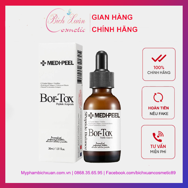 Serum Medi Peel Bor Tox tinh chất chống lão hóa căng bóng da 30ml