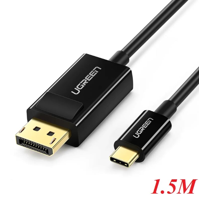 Ugreen 50994 1.5m màu đen cáp chuyển đổi type c sang displayport dương mm139