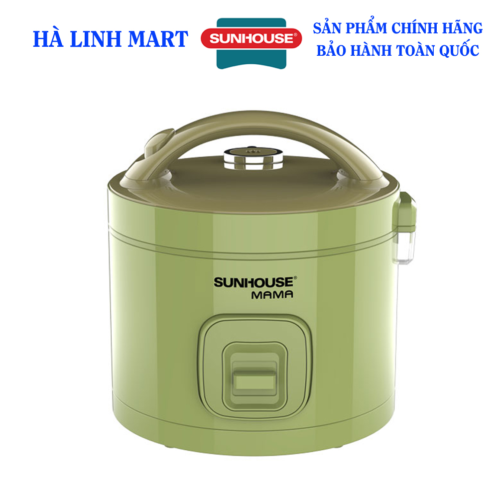 Nồi cơm điện 1.8l sunhouse mama shd8665 - công suất 900w, bảo hành 24 tháng