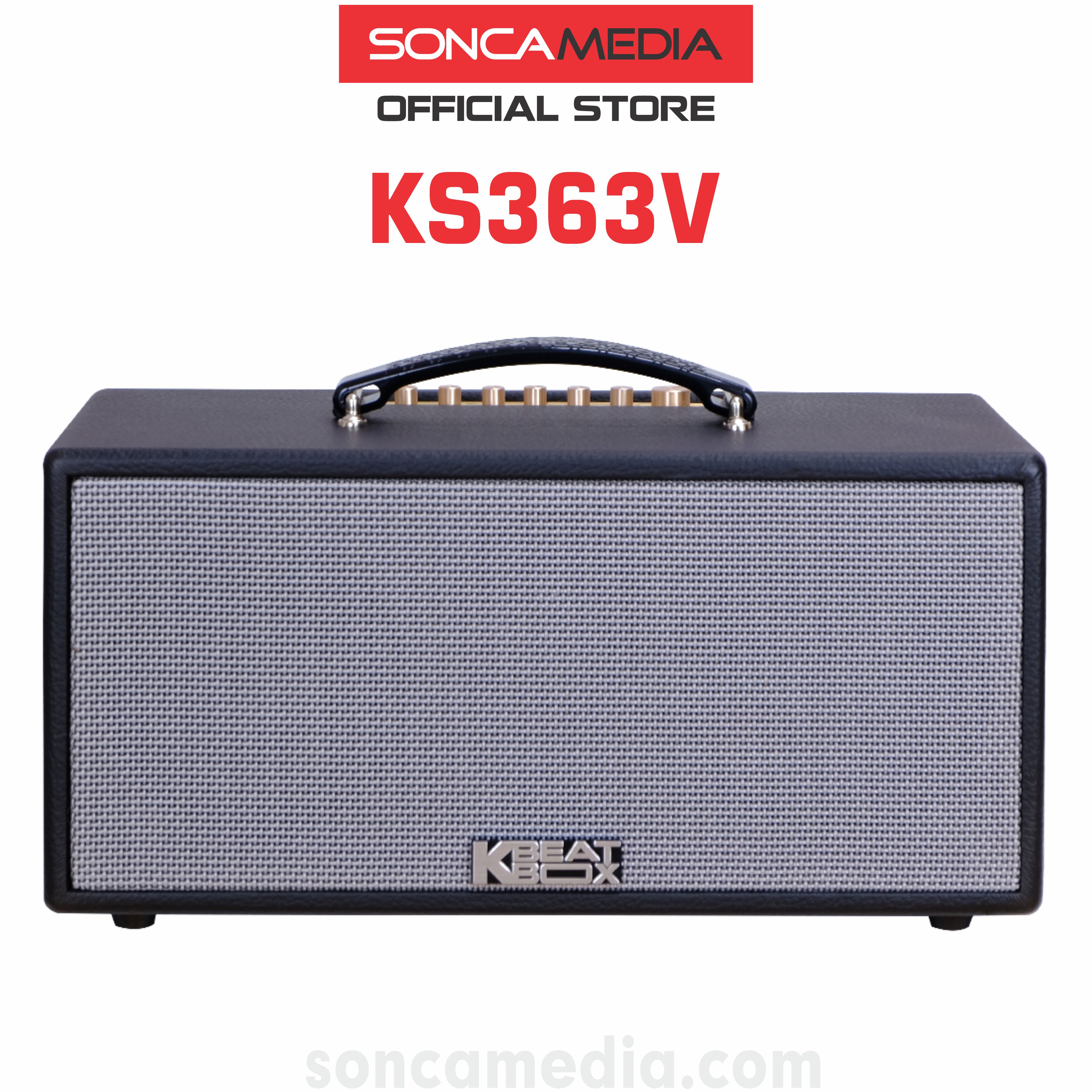 Dàn âm thanh di động xách tay mini ACNOS KS363V