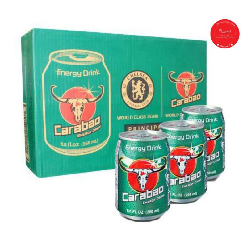 Nước tăng lực carabao 250ml thái lan
