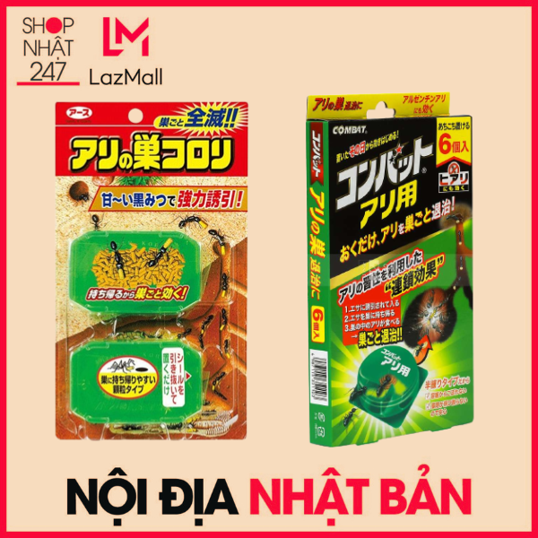 Hộp viên thuốc diệt kiến hàng nội địa Nhật