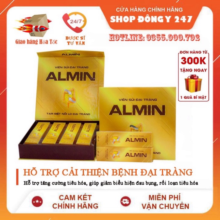 ✅ đại tràng almin 👍 ❤️ hỗ trợ bệnh viêm đại tràng và tiêu hóa