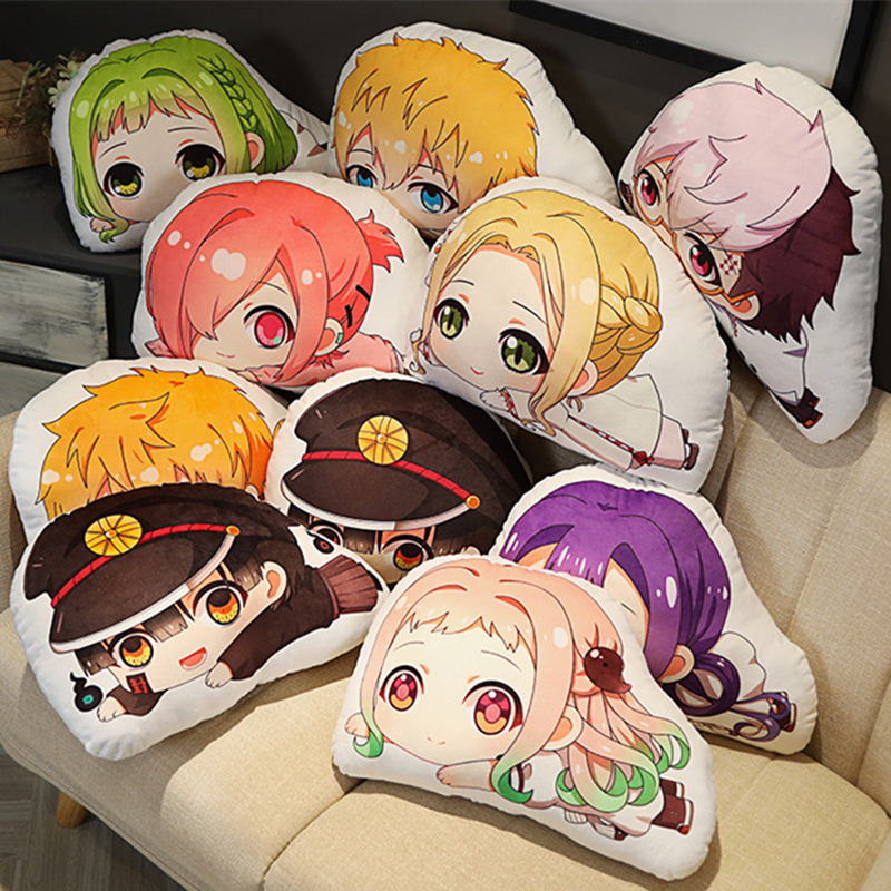 Anime sang trọng gối nhà vệ sinh ràng buộc hanako-kun phim hoạt hình in gối cosplay người lớn trẻ em Kawaii gối