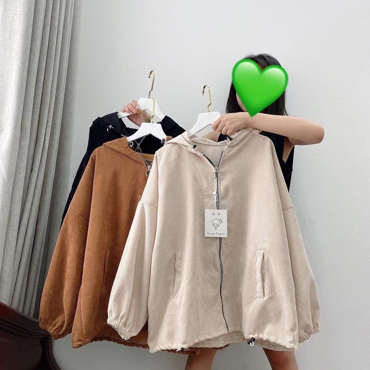 [FREESHIP TOÀN QUỐC] Áo khoác Basic Nhung nữ form rộng tay bó cực đẹp ( ảnh thật ) thời trang Yan Me