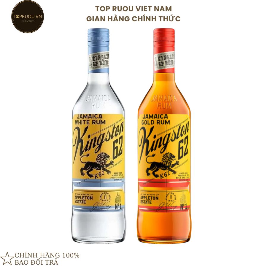 Rượu Rum Kingston 62 - 700ml - 40% - Jamaica
