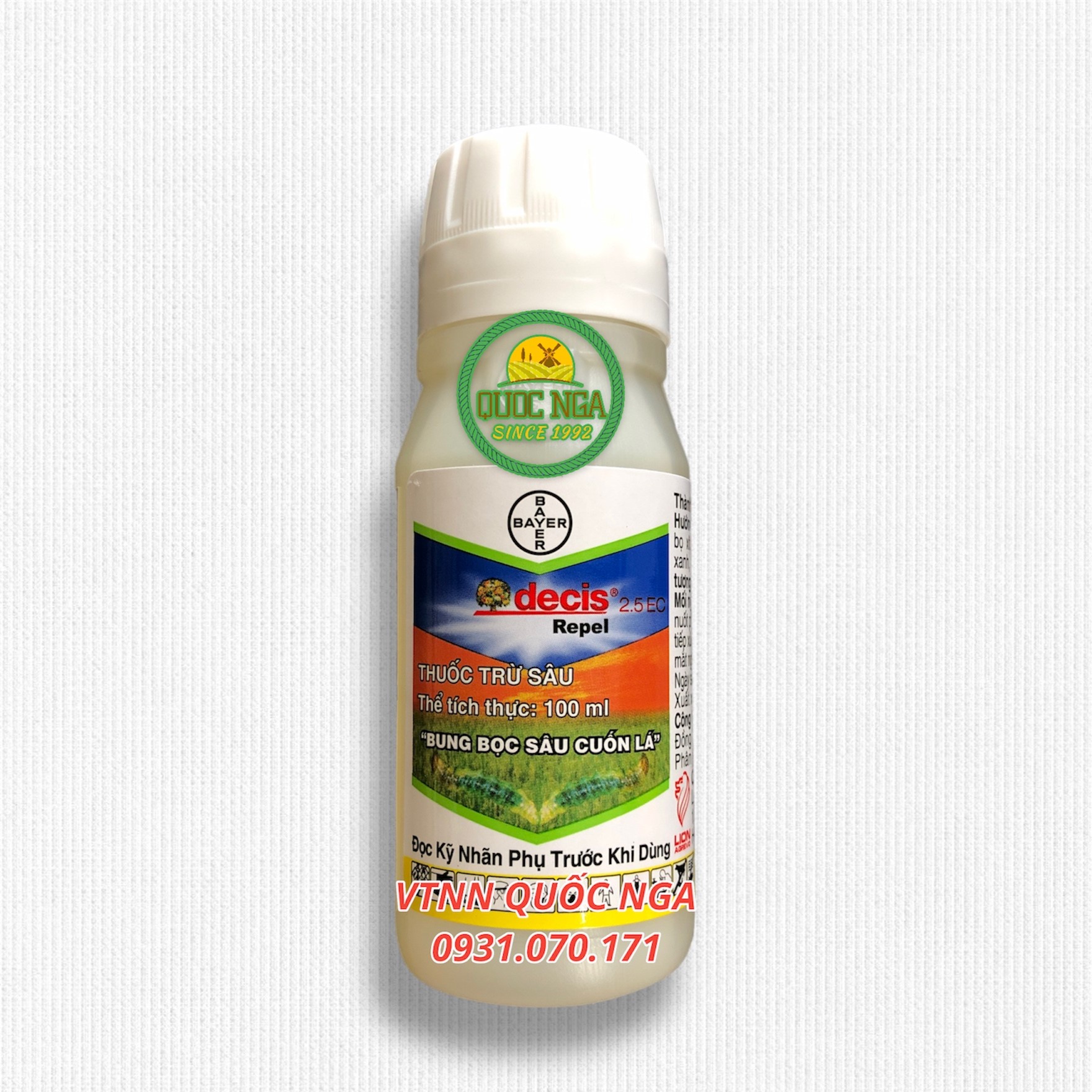 Thuốc trừ sâu decis 2.5ec 100ml - chính hiệu bayer