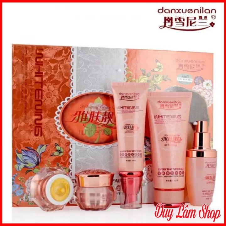 Hoàng cung - bộ mỹ phẩm trắng da  tàn nhang thâm nám tái tạo da Danxuenilan cam, sản xuất từ các thành phần tự nhiên, an toàn và đảm bảo chất lượng cho người sử dụng