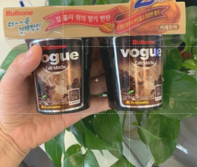 Bộ 2 cốc sáp cafe mocha hàn quốc trong xe hơi - sáp cafe hàn quốc