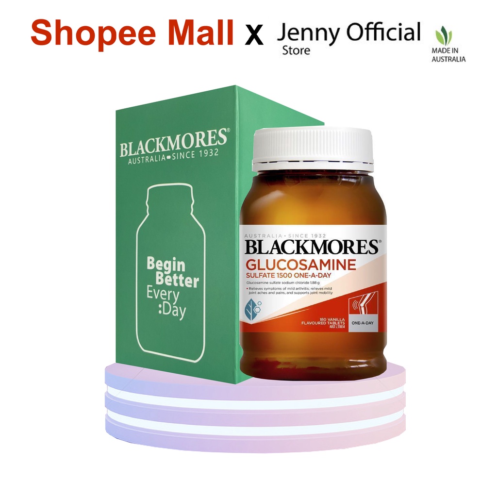 Viên uống bổ xương khớp Blackmore Glucosamine 1500mg 180 viên của Úc