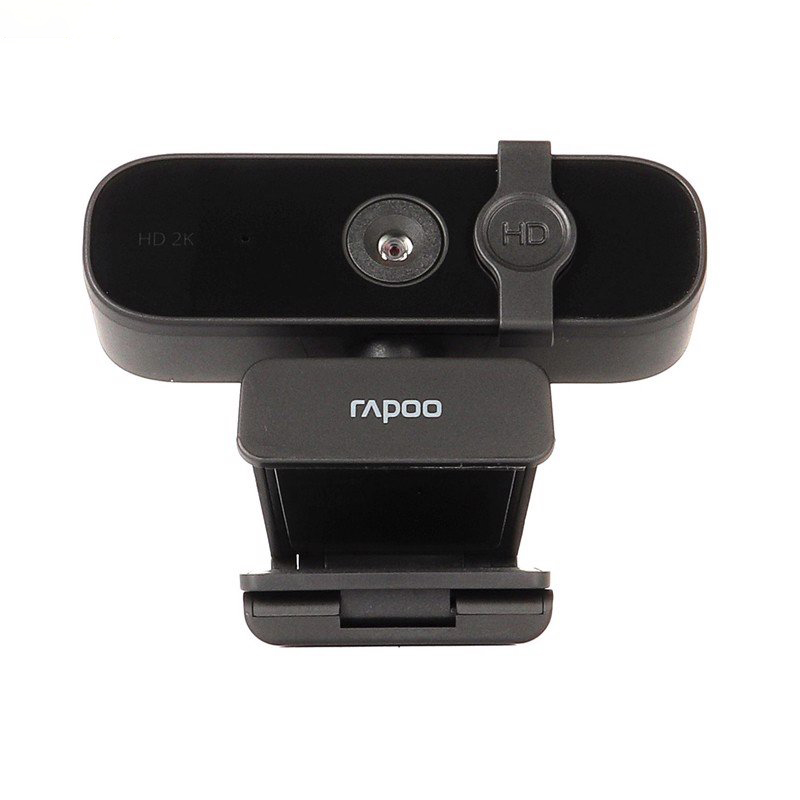 Rapoo c280 - webcam họp trực tuyến tự động lấy nét, phân giải 2k, góc rộng 85°, khử tiếng ồn kép
