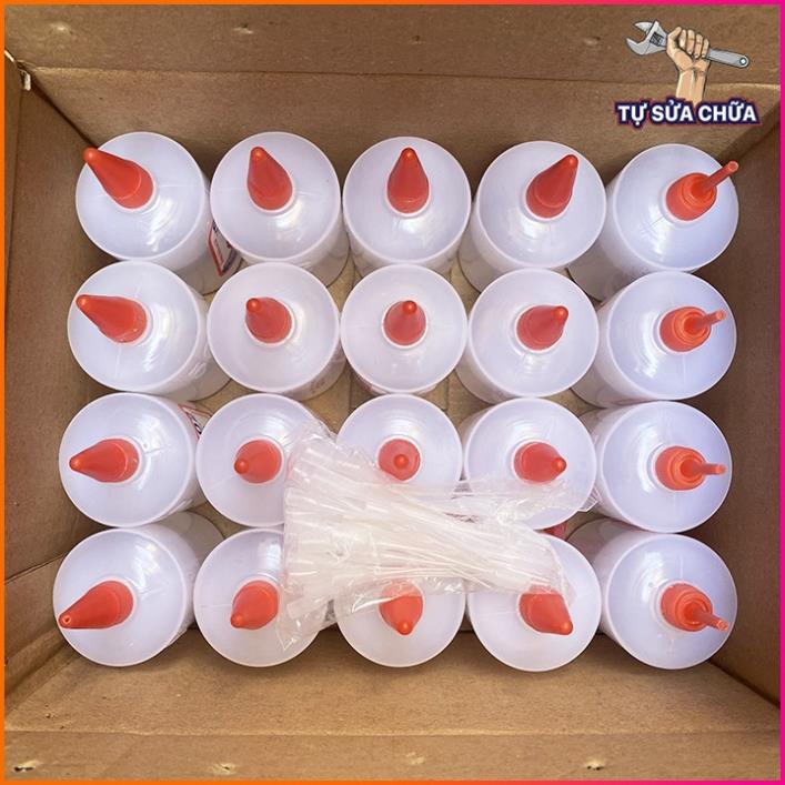 Hộp 20 lọ keo 502 phúc hậu cỡ 120g - keo con hổ 502 siêu chắc kết dính nhanh