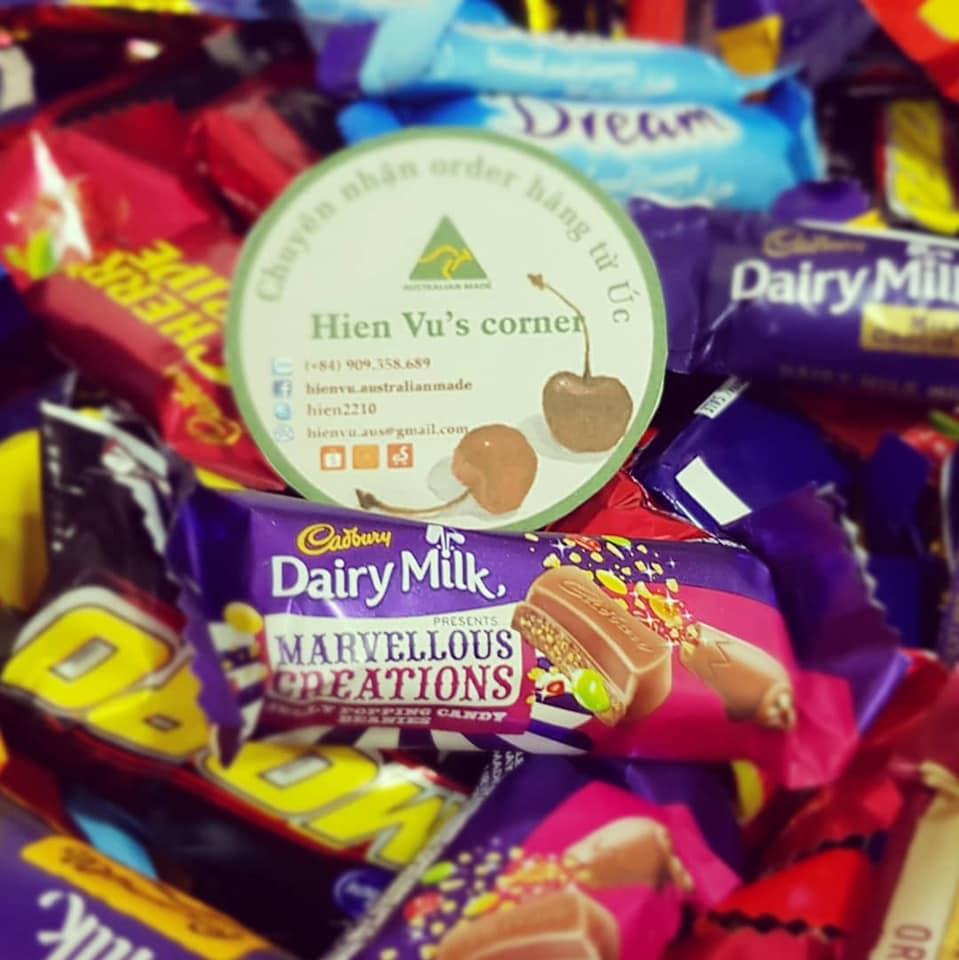 [HCM]Kẹo sôcôla Úc - Cadbury Dairy Milk Marvellous Creations Jelly Popping Candy Beanies 100g