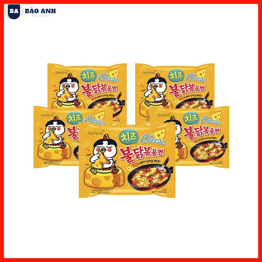 Mì cay samyang carbo sốt kem phomai vàng hàn quốc loại ngon - kenfood