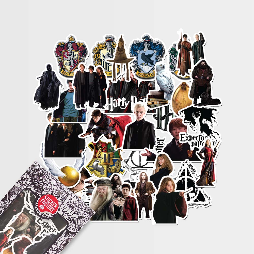 [HCM]Harry Potter - Set 30 sticker hình dán