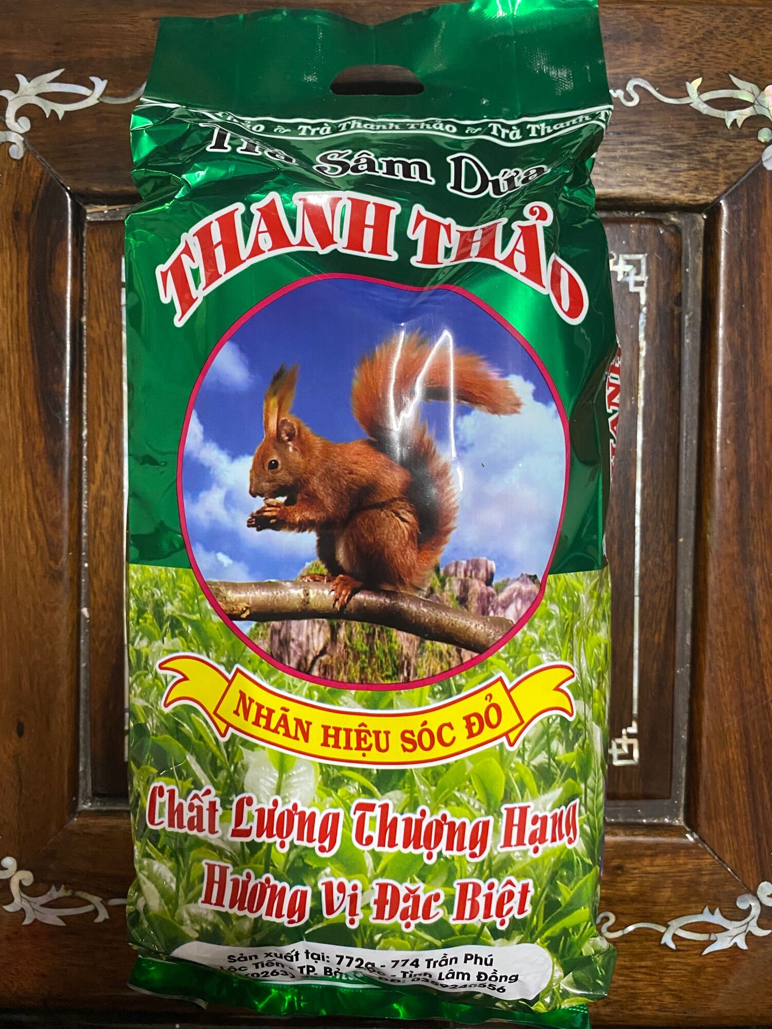 Trà sâm dứa thanh thảo