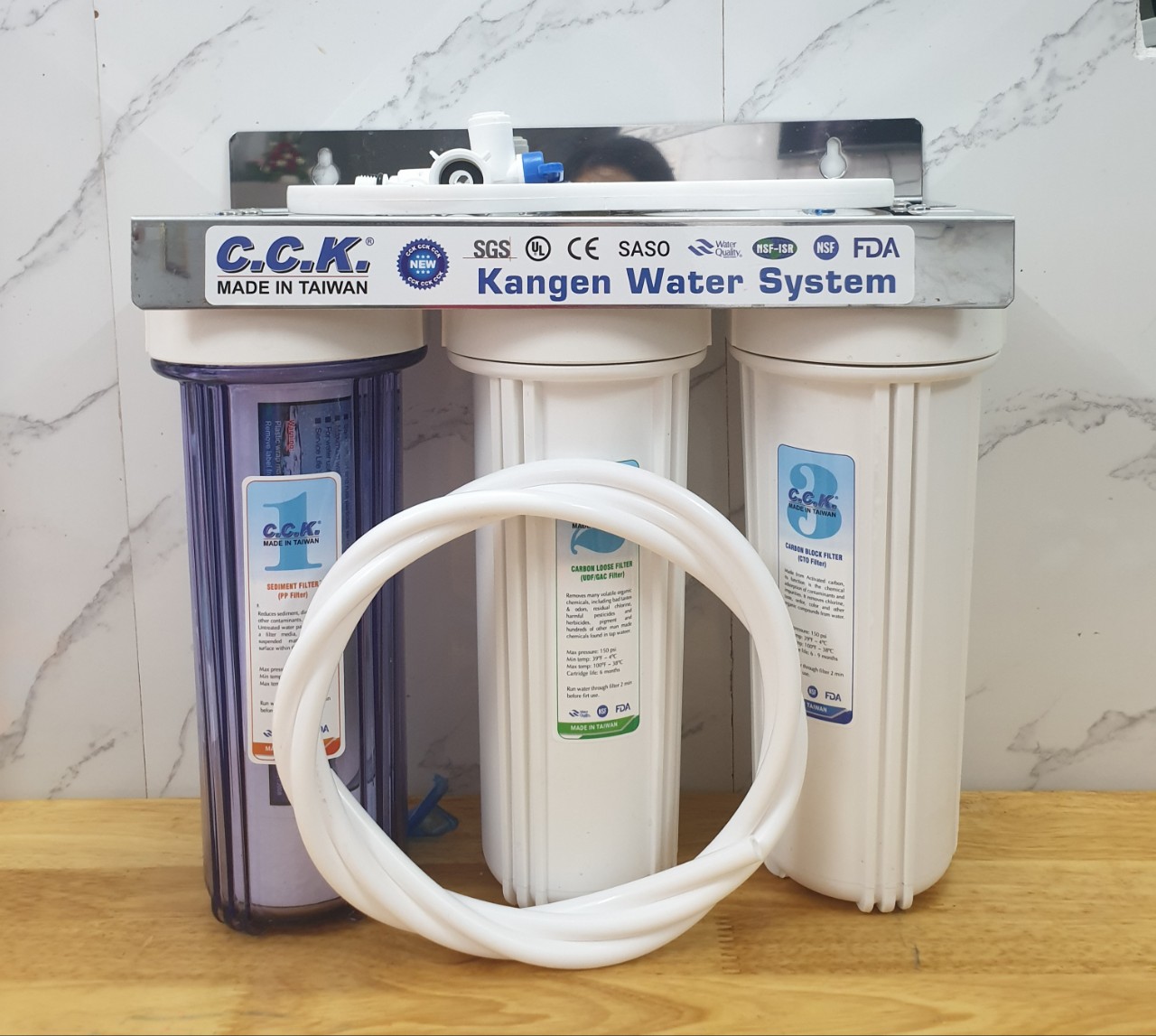 Bộ tiền lọc 3 cấp Hàng chính hãng CCK nhập khẩu Đài Loan