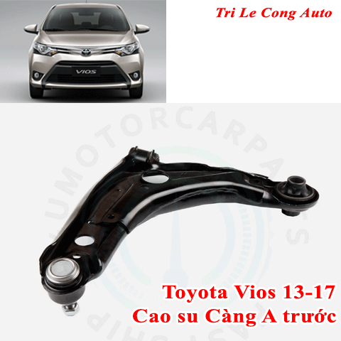 Cao su càng A Vios 13-17 trên dưới trước sau Toyota đời 14 15 16 1.3 1.5 số sàn tự động gầm rotuyn trụ đứng 2016 2017
