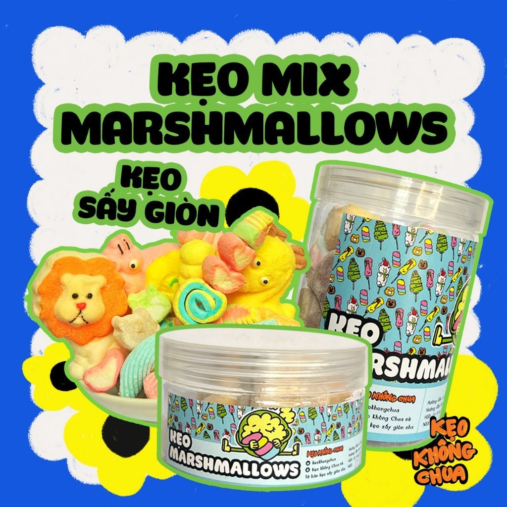  Kẹo MIX MARS sấy giòn -  ăn vặt siêu ngon 