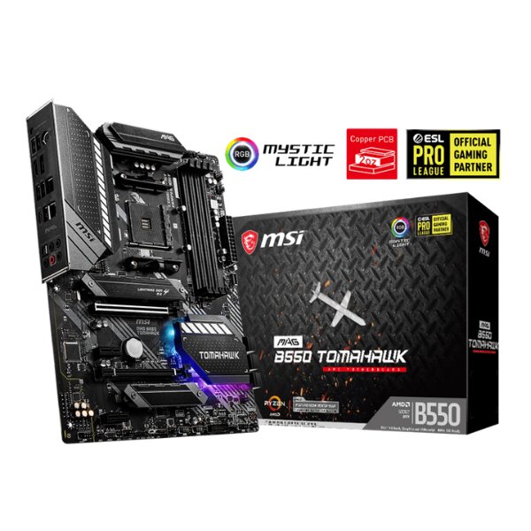 Mainboard msi b550 tomahawk - hàng chính hãng