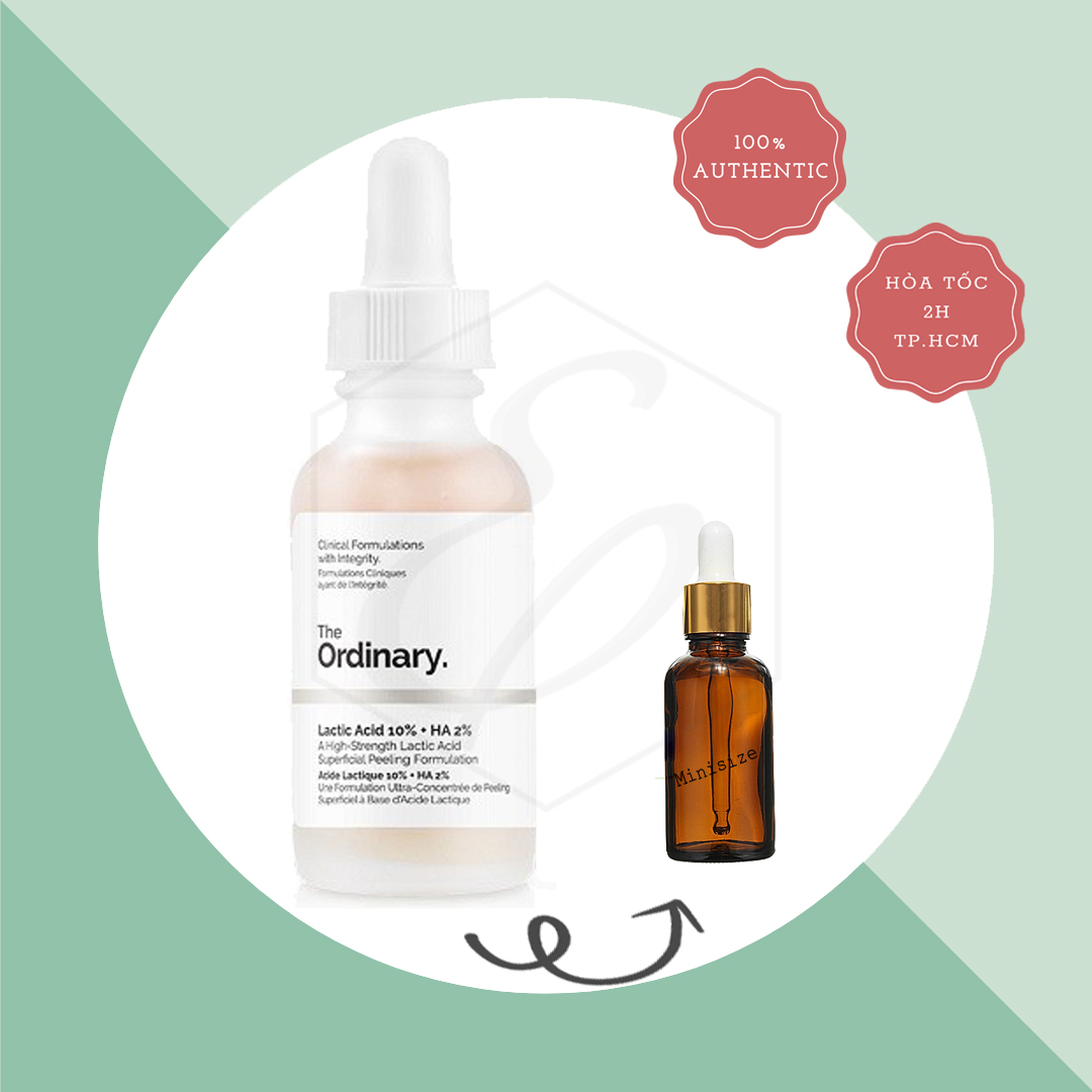 Tinh chất the ordinary lactic acid 10% + ha - 30ml