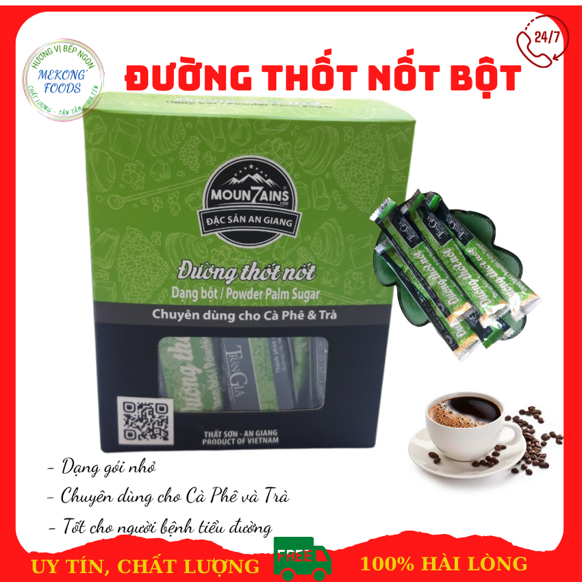 Đường thốt nốt đặc sản an giang bột/lỏng/viên 1kg - mekong foods
