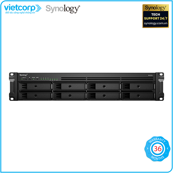 Thiết bị lưu trữ mạng nas synology rs1221+ - hàng chính hãng