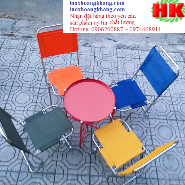 Bàn ghế cafe xếp giá rẻ