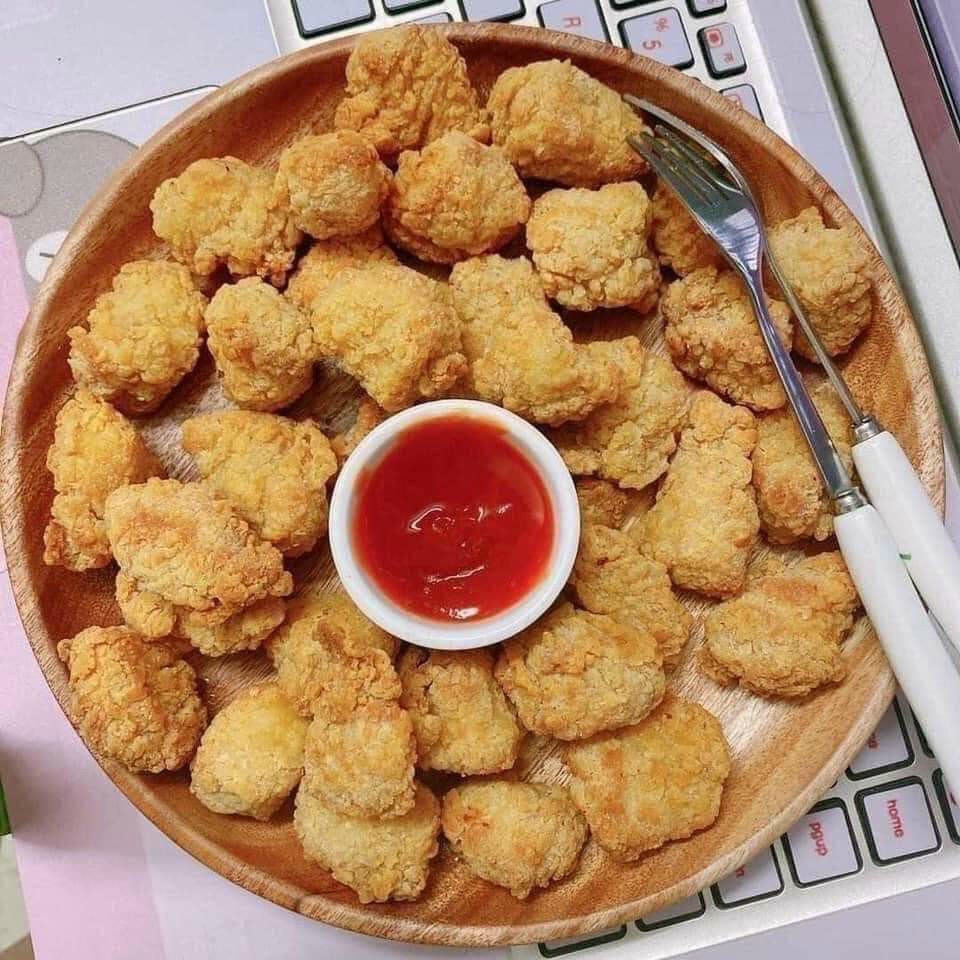 Gà Vàng chiên giòn team đỏ bịch 1kg (giao tphcm)