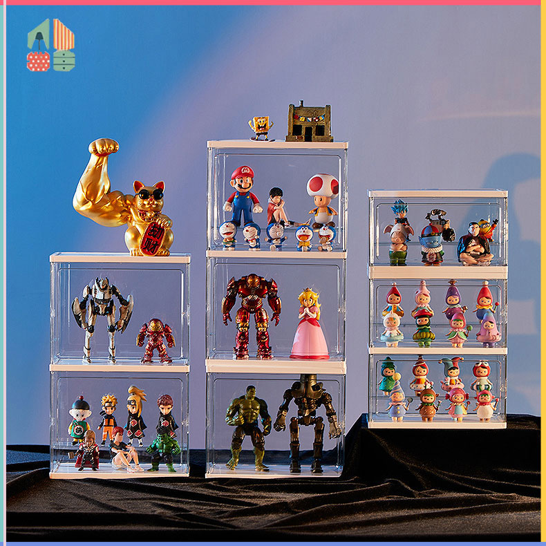 Hộp trưng bày trong suốt Hộp trưng Quản Mô Hình,Nước Hoa,Mỹ Phẩm,Lego,chống bụi Hộp Đựng hộp mica tr