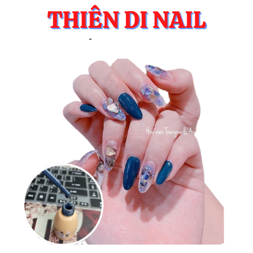 Sơn Gel Nhật màu xanh cổ vịt màu được các chị em yêu thích