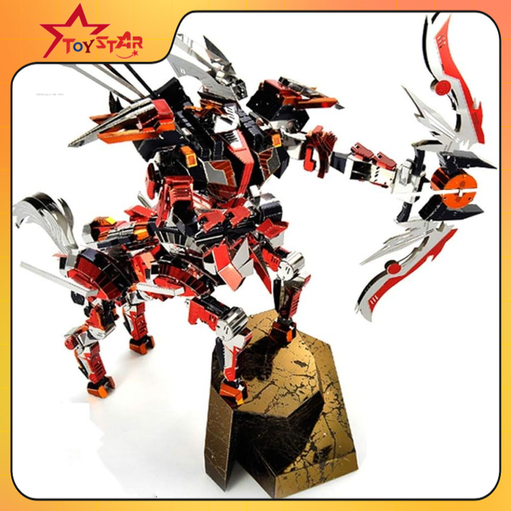 Microworld Centaurus Warrior Half Horse 3D Metal Puzzle DIY Assemble Model Building Kits Laser Cut Jigsaw Toy D007