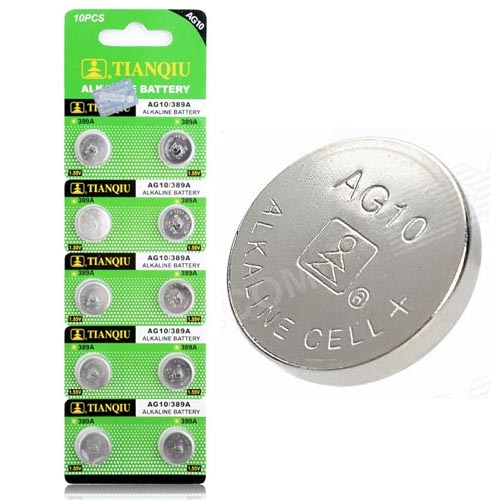 Vỉ 10 viên pin ag10 / lr1130