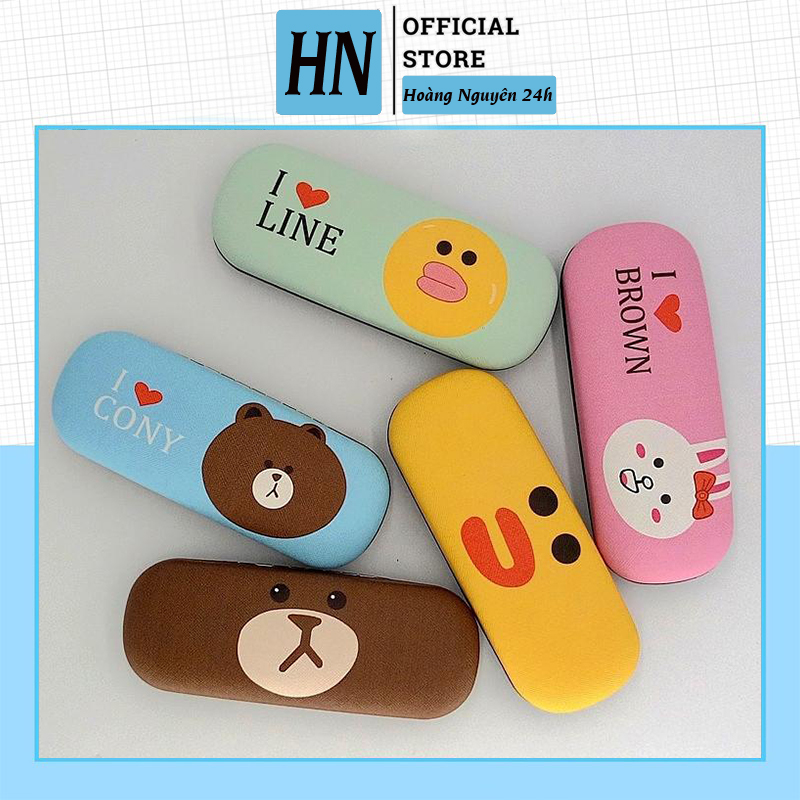 Hộp Đựng Mắt Kính Gọng Cận 434 Hình Thú Nhiều Màu Siêu Dễ Thương