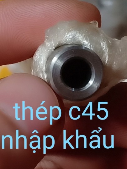 Ống dầu nhập khẩu mạ crôm phi 12 lỗ 6.4mm dài 70cm