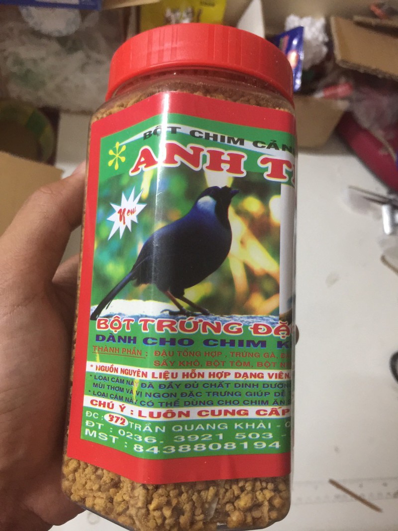 Thức Ăn Chim Họa Mi, Khướu Anh Thông 550g - Cám Mi Khướu Anh Thông
