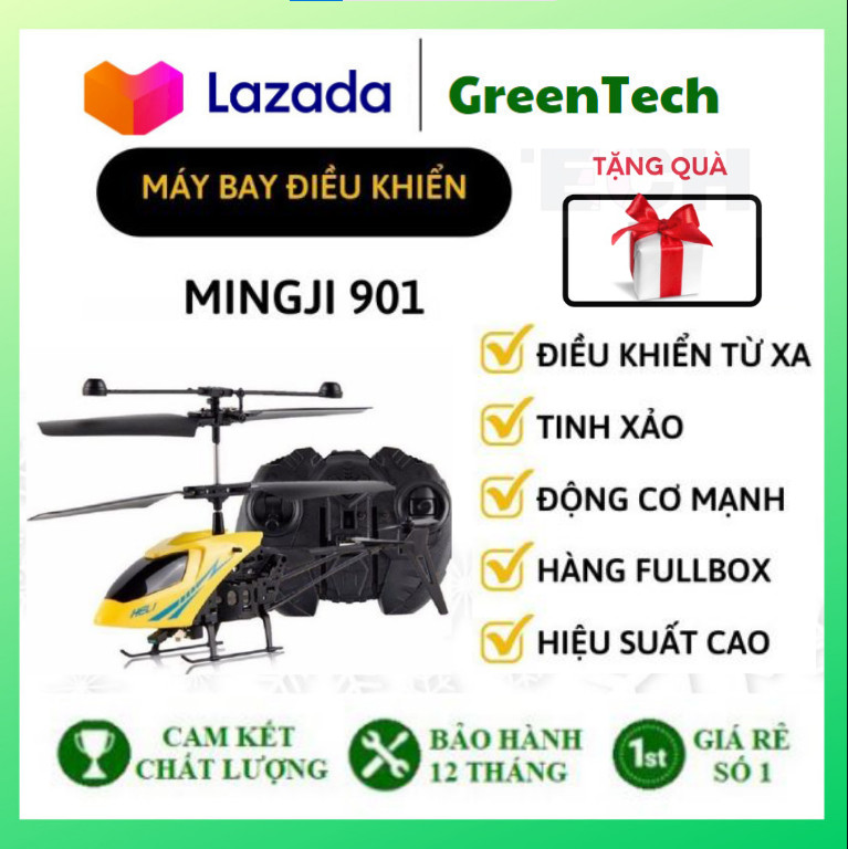Máy bay điều khiển từ xa 901, động cơ mạnh mẽ, hiệu suất cao, ổn định, chống va đập, lỗi 1 đổi 1