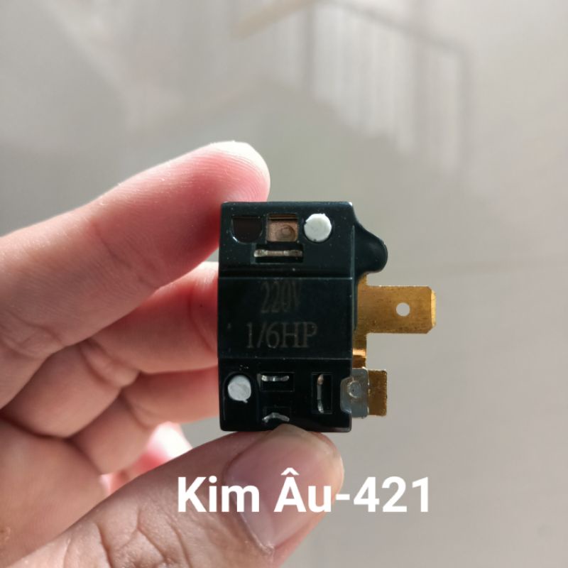 Termit Block Tủ Lạnh - Relay Tecmit bảo vệ m&aacute;y n&eacute;n - Termit Termic ch&acirc;n đồng loại tốt