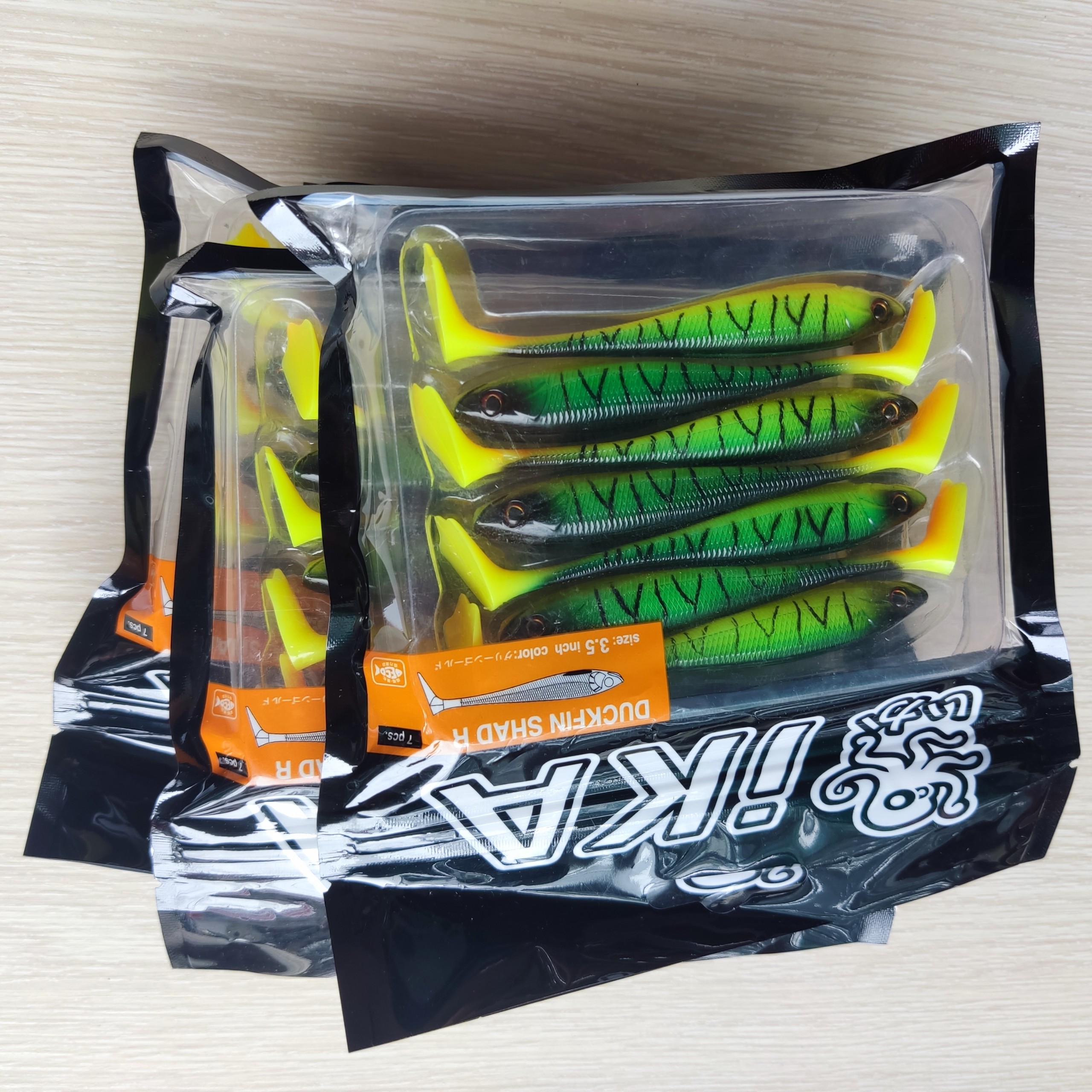 Freeship max mồi câu lure cá mềm nff ika 7g