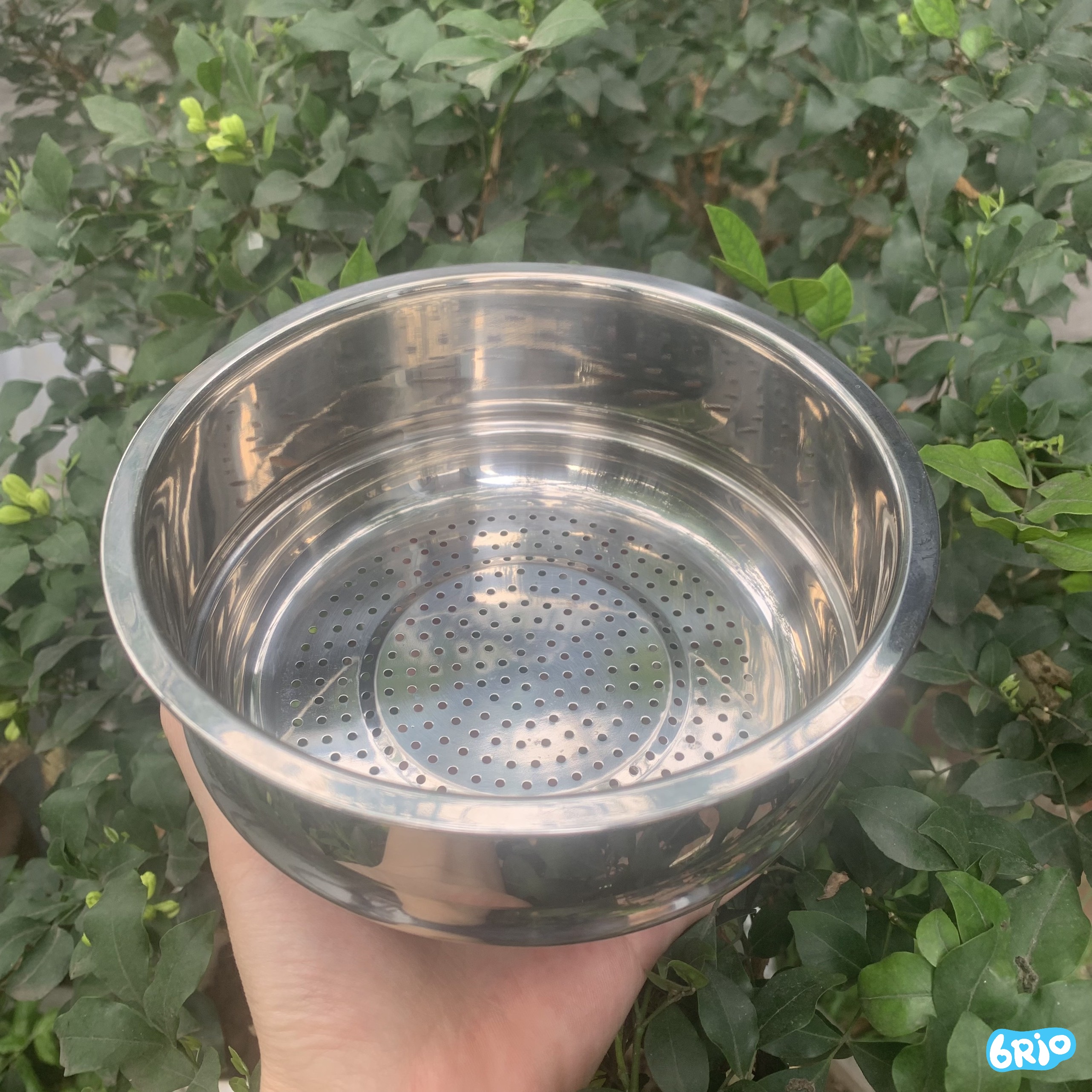Xửng hấp đồ ăn dùng cho Nồi quánh bột, nấu cháo Size 14cm, Chất liệu Inox 304 An toàn
