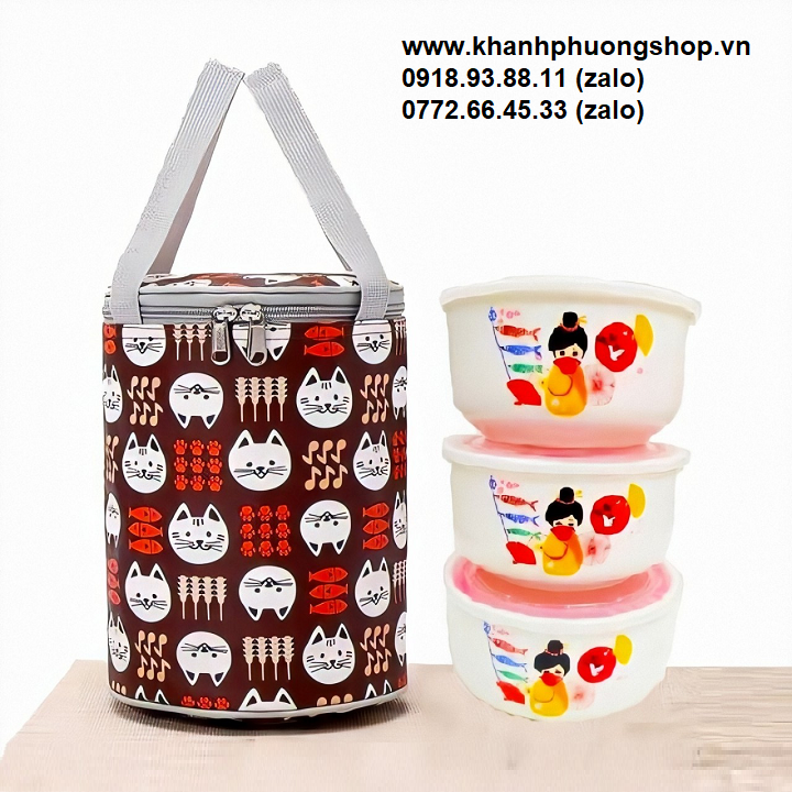 Túi đựng hộp cơm giữ nhiệt - túi đựng hộp cơm giữ nhiệt